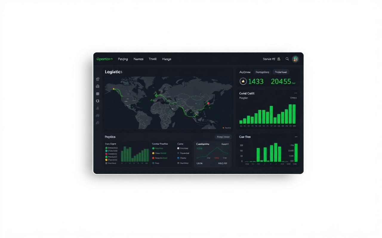 Vista previa del proyecto Operaciones logísticas